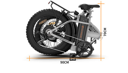 Inch Foldable Fat Tire Electric Bike 48V