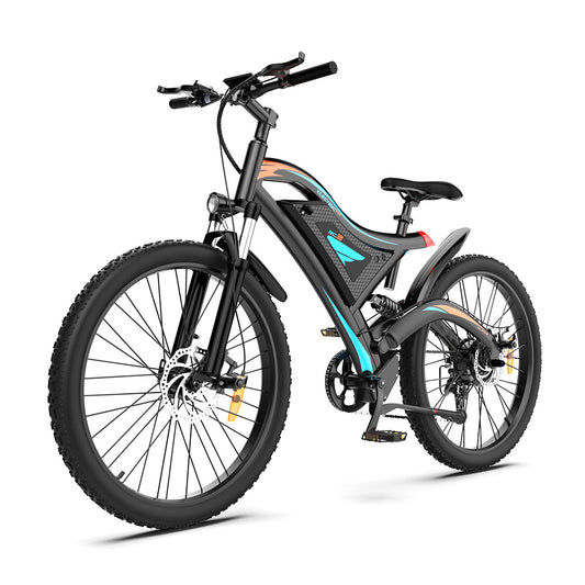 Inch E-Bike Front Suspension & Dual Mechanical Disc Brakes