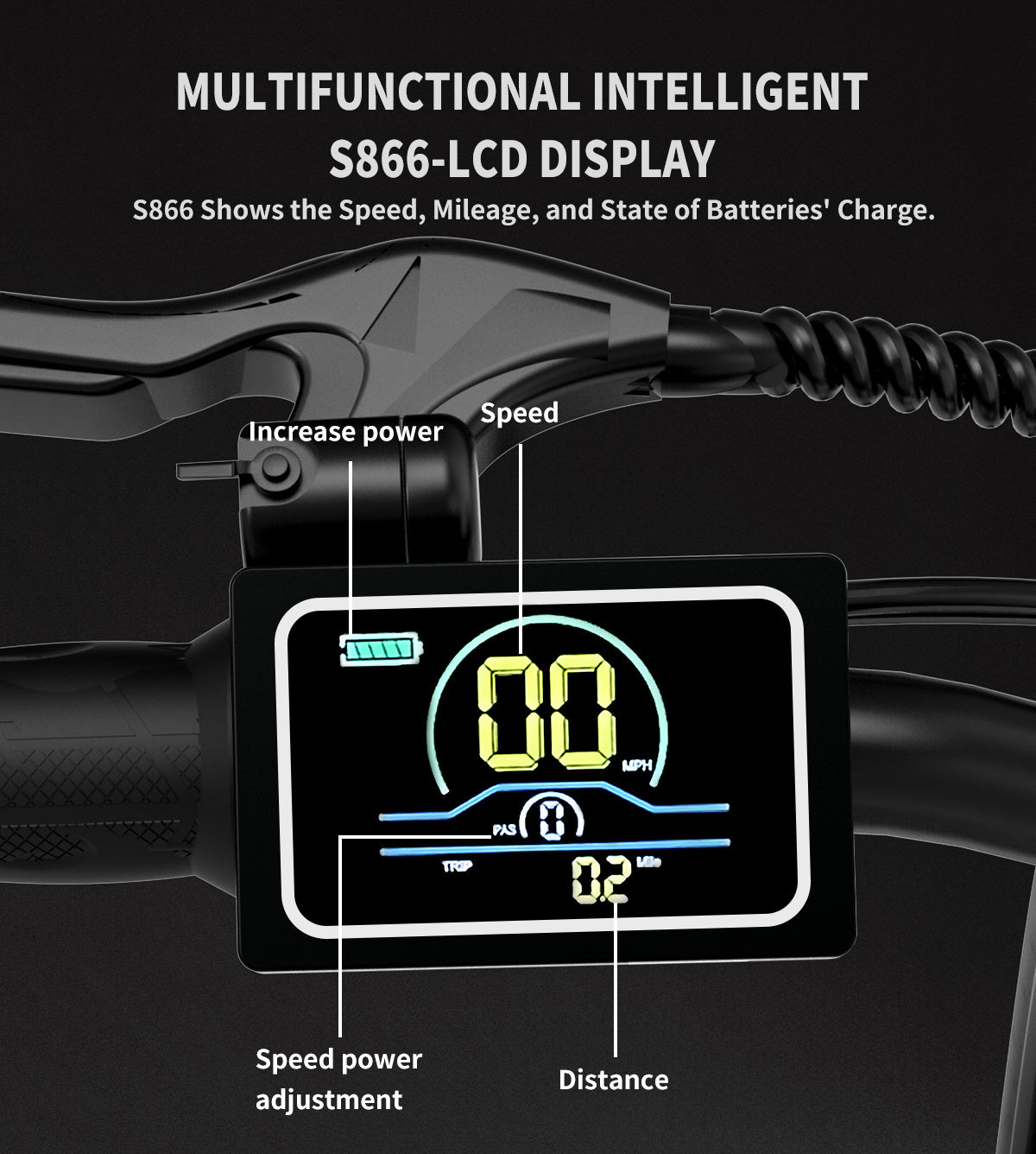 Inch Foldable Fat Tire Electric Bike 48V